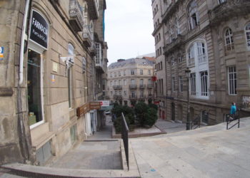 Rúa Carral y aledaños