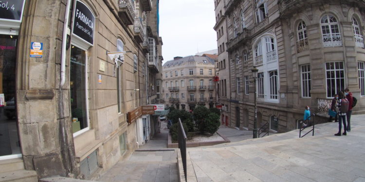 Rúa Carral y aledaños