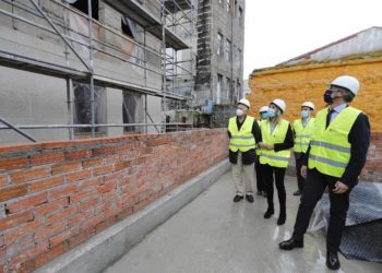 La Xunta prevé acabar a finales de año las obras del albergue de peregrinos de Vigo