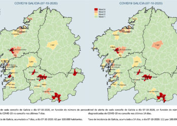 Sanidade traslada de Ourense a Vigo a un paciente con Covid-19 para “optimizar la capacidad asistencial”