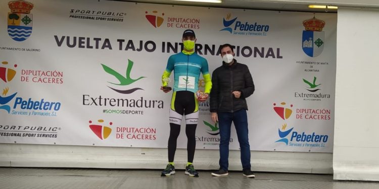 Moreira se adjudica el maillot por puntos en la Vuelta Tajo Internacional