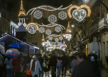 Vigo cambia la fecha del encendido de las luces de Navidad