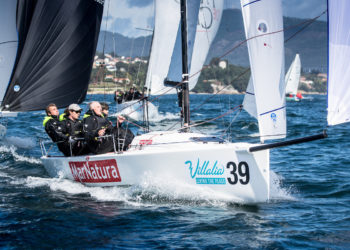“Marnatura 1”, del vigués Luis Bugallo, vencedor del primer acto de las J70 Winter Series