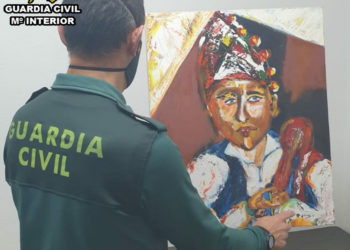 Investigan a un vigués por intercambiar un cuadro atribuido falsamente a un pintor profesional