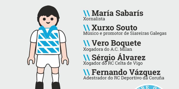 Sergio Álvarez, Fernándo Vázquez, Vero Boquete e Xurxo Souto conversan sobre a selección galega de fútbol