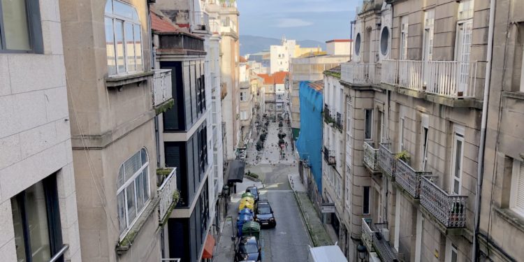 Rúa de López de Neira, la calle de la moda