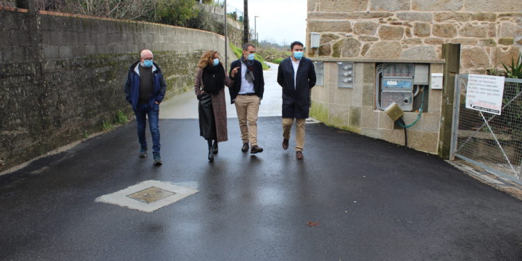 A Deputación de Pontevedra remata a humanización do barrio da Torre de Paramos, en Tui