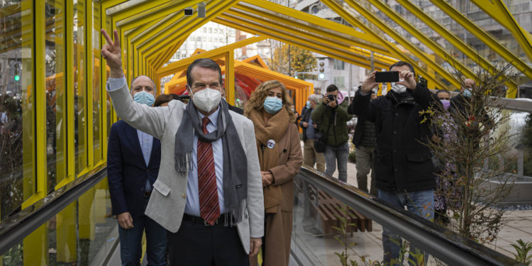 Vigo estrena las rampas de la Gran Vía: “Sabíamos que iba a ser excepcional pero esto supera nuestras previsiones”