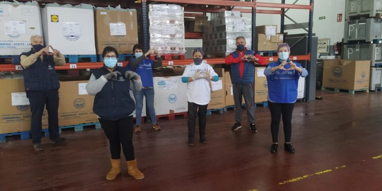 El Banco de Alimentos de Vigo bate su récord histórico y recoge 550.000 kilos de comida