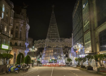 Vigo apaga su Navidad más triste