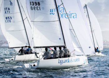 Gonzalo Araújo manda en las Winter Series de J70 en Vigo