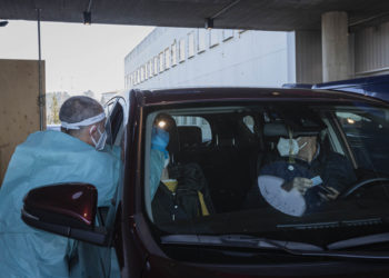 El cribado completado con la población de Baiona detecta ocho positivos tras efectuar 1.968 pruebas