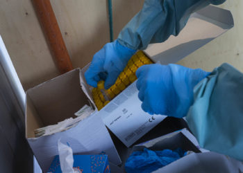 Sanidade somete a test de antígenos a 381 personas en Tomiño y solo detecta un positivo por coronavirus