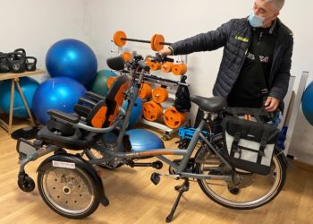 O Concello de Nigrán incorpora a súa primeira bici eléctrica adaptada