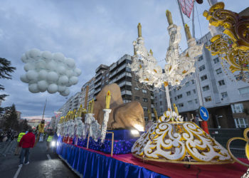 La Cabalgata de Vigo más larga de la historia reúne en Castelao a unas 35.000 personas