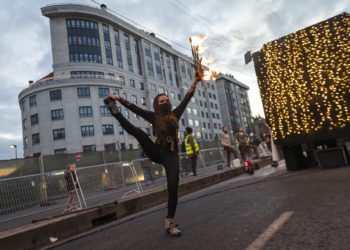 La Cabalgata de Vigo más larga de la historia reúne en Castelao a unas 35.000 personas