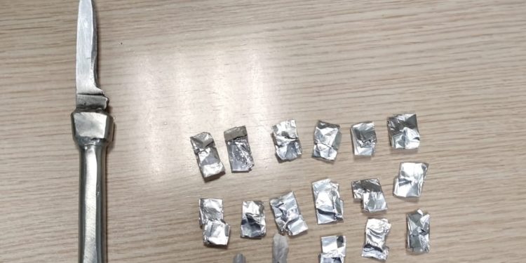 A Policía Local do Porriño detén a un home por tráfico de drogas