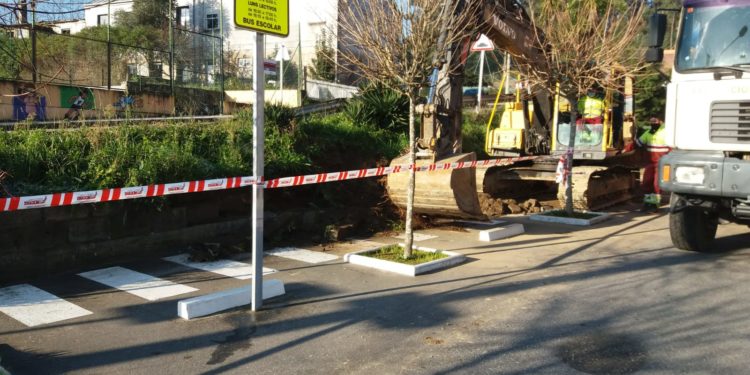 Arrancan as obras de mellora da seguridade viaria na estrada EP 2303 de Gondomar