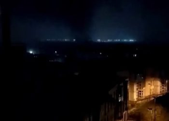 La enorme manga marina que Hortensia trajo a la Ría de Vigo