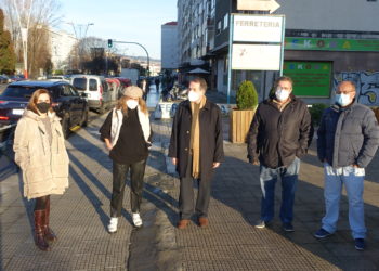 Caballero anuncia la mejora de un tramo de Castelao con cargo a la segunda tanda de remanentes