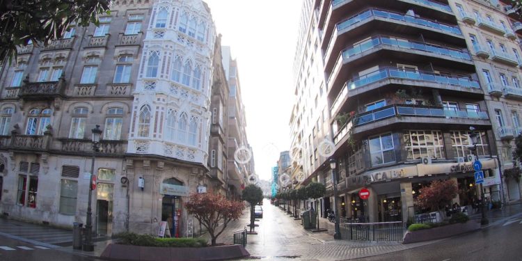 Velázquez Moreno, la calle de un gran mecenas de Vigo