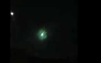 Confirman el paso de un “bólido meteórico”, que se pudo ver de madrugada en Vigo