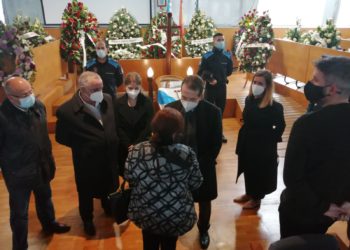 Loito e dor polo pasamento do alcalde de Cangas