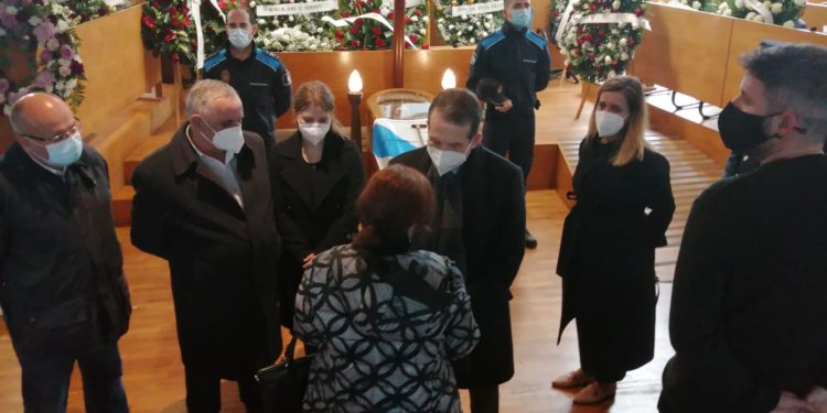 Loito e dor polo pasamento do alcalde de Cangas