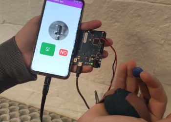 Estudantes da UVigo desenvolven un prototipo para comunicarse con persoas con parálise cerebral