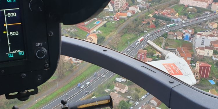 La Policía Nacional de Vigo refuerza los controles de movilidad por tierra y aire