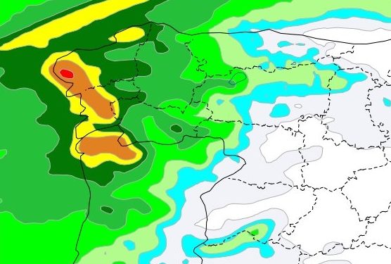 La borrasca ‘Justine’ activa la alerta amarilla por viento en Vigo este viernes y la naranja para el sábado