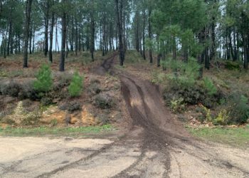 Comuneiros da Louriña e o Condado denuncian “enormes” danos cometidos por motos, quads e todoterreos