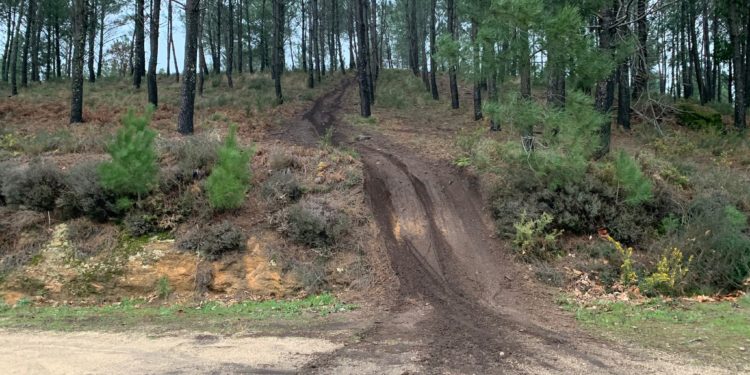 Comuneiros da Louriña e o Condado denuncian “enormes” danos cometidos por motos, quads e todoterreos