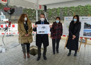 Vigo inicia la reforma de la Praza de la Estación y ya piensa en recuperar la balaustrada de Jenaro de la Fuente