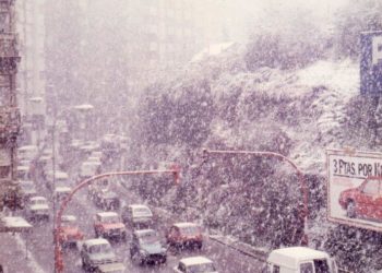 Aquella última nevada en Vigo de 1987