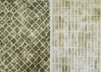 Unha exposición descubre o lado artístico dos elementos xeométricos das beirarrúas de Vigo