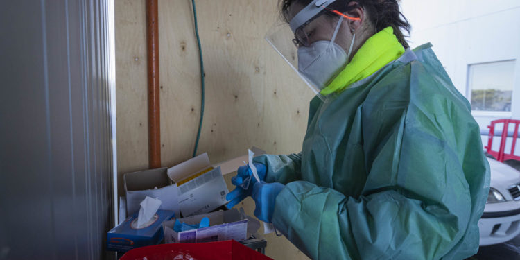 La mitad de la población de Moaña, concello con mayor incidencia del área sanitaria, no acudió al cribado del sábado