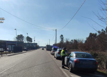 Interceptan en Ponteareas a un conductor que circulaba a 141 km/h en un tramo limitado a 50 km/h