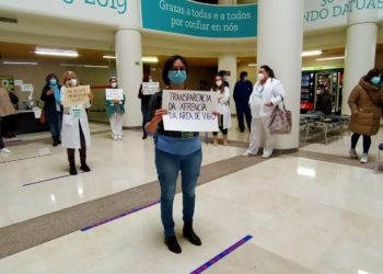 El personal del Meixoeiro se moviliza y alerta: «Se sacan de la manga la figura del familiar cuidador»