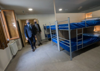 El albergue de peregrinos de Vigo, prácticamente listo para su apertura