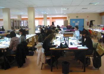 Así eran las bibliotecas