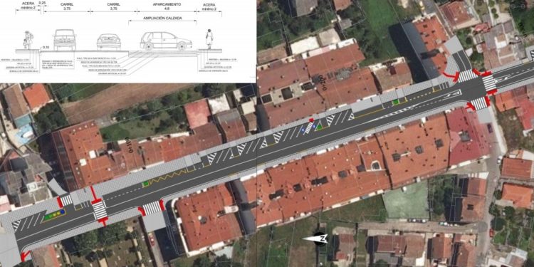 La Xunta somete a información pública el proyecto para humanizar la carretera que une Pereiró y Vincios