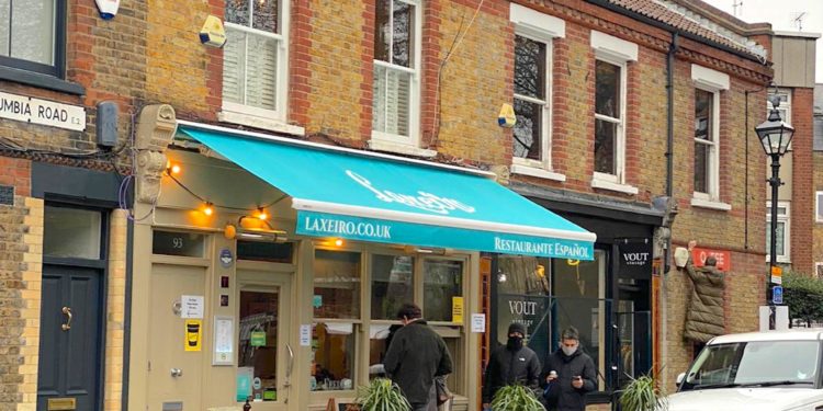 Comida gallega en Londres en Laxeiro