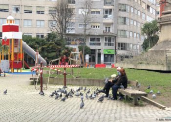 En compañía de las palomas