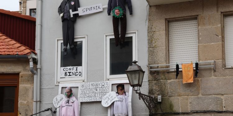 El edificio más «disfrazado» del Entroido de Vigo