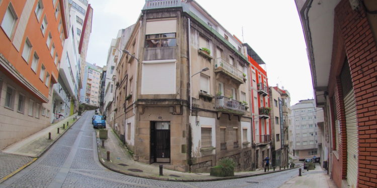 Rúa Chile, el tobogán de Vigo