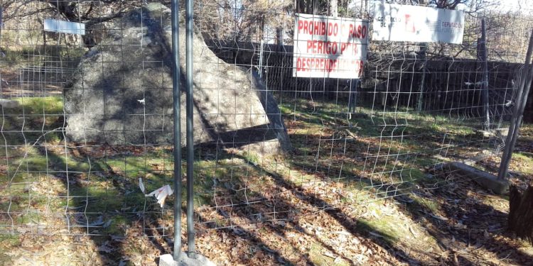 O BNG pide explicacións polo feche cun valado do dolmen da Casa dos Mouros en Candeán