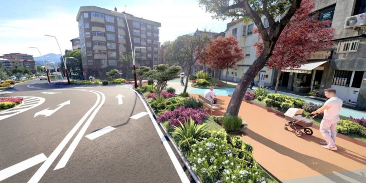 O Goberno de Vigo aproba estender a humanización de Gregorio Espino ata a rúa Merlo