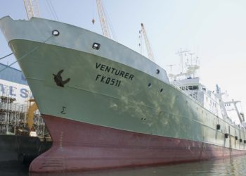 Máis de 60 tripulantes dun barco de Vigo, confinados no Brasil por un gromo de Covid-19