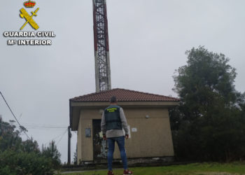 Detenido un vecino de Salvaterra e identificado otro de Salceda ya fallecido por 31 robos en repetidores de telefonía